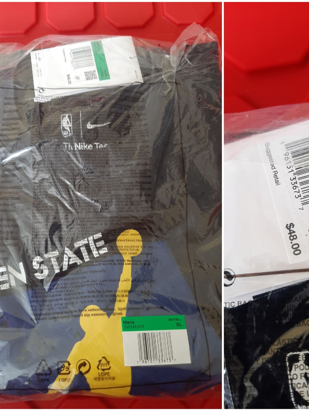 Nike Golden State Warriors Long Sleeve Shirt Adult XL Brand New